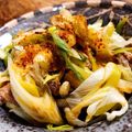 ちゃちゃまる26's cooksnap of when they made 【農家のレシピ】鶏肉と長ねぎのレンジ蒸し.