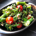 ♪きっとんとん♪'s cooksnap of when they made つるむらさき ☆ サラダ風.
