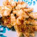 ☆やすちゃん's cooksnap of when they made ささみのごまマヨ焼き.