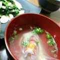 ゆみっちぇ's cooksnap of when they made 塩麹さんｄｅ鯛の潮汁.