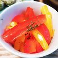みーかー★'s cooksnap of when they made 彩り常備菜！パプリカの和風マリネ.