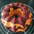 フランスのdee's cooksnap of when they made 簡単しっとりマーブルパウンドケーキ.