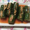 ☆しづ姉☆'s cooksnap of when they made 塩きゅうりで簡単【オイキムチ】.