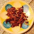 yesmama's cooksnap of when they made 生姜入も選べる簡単二刀流▶牛肉あま辛炒め.