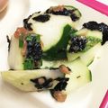 はんぶんこ☆'s cooksnap of when they made たたききゅうりの梅オリーブ和え.