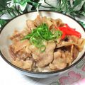 tennisnoah's cooksnap of when they made 夏バテ解消＊簡単♪豚バラ肉の照り焼き丼.