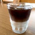✩RoHa✩'s cooksnap of when they made ２層のアイスコーヒーラテ♪.