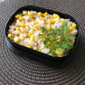 ゆみクローバー's cooksnap of when they made 旬のトウモロコシともち麦の炊き込みご飯.