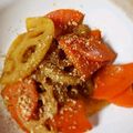 えだまめめめっち's cooksnap of when they made 【簡単味付け常備菜】蓮根と人参の金平♪.