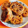 putaa's cooksnap of when they made 節約！お弁当やおつまみに蓮根はさみ焼き♡.