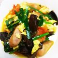 『みいこのレシピ』's cooksnap of when they made きくらげとウインナーの彩ソテ～！.