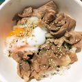 Kaimamu's cooksnap of when they made お一人様♡甘辛豚丼♪.