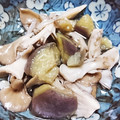 桔梗の芽's cooksnap of when they made 超簡単！ナスとまいたけの白だし煮.