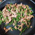 メテオDX's cooksnap of when they made 豚肉とピーマンのオイスターソース炒め.