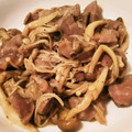 アビー♪ジン's cooksnap of when they made 砂肝とキノコのにんにく炒め.