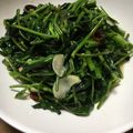 arinko0105's cooksnap of when they made 簡単！シャキシャキ☆空心菜のにんにく炒め.