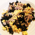 クックE662AA☆'s cooksnap of when they made きくらげと豚肉の卵炒め.