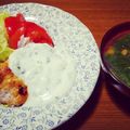 がひし's cooksnap of when they made ツァジキ　（きゅうりとヨーグルトのサラダ）.