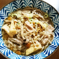byたまき's cooksnap of when they made 豚肉ときのこの温かいお蕎麦.