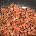 highorn's cooksnap of when they made 簡単！根菜そぼろ炒め.