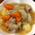 クックV4WJS0☆'s cooksnap of when they made 豚肉で肉じゃが♡.