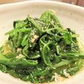 sunita's cooksnap of when they made ルッコラのマリネ風おひたし.