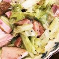 bitinha's cooksnap of when they made スモークベーコンとキャベツ.