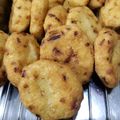 りったんー's cooksnap of when they made 1cmの油で焼き揚げ♪おからナゲット.