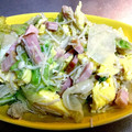 ぱぱみけ☆〜's cooksnap of when they made 冷蔵庫整理！エノキとキャベたまの中華炒め.