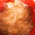 りんごぉぉぉ's cooksnap of when they made 離乳食に サツマイモと大根のお茶粥.