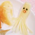 Richland☆Y's cooksnap of when they made 烏賊かな？蛸かな？宇宙人？.