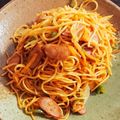 ショコラッチ's cooksnap of when they made 簡単☆ナポリタン.