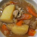 ♪YOKO's cooksnap of when they made 豚肉で肉じゃが♡.