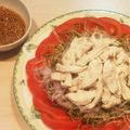 桜月❀咲良mommy's cooksnap of when they made 手作り胡麻だれの簡単★バンバンジー.