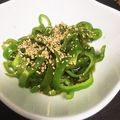 クックADB9KK☆'s cooksnap of when they made ピーマンのレンジぽん酢和え物☆弁当・副菜.