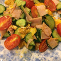 ルナＰボール's cooksnap of when they made キュウリとトマト卵の中華炒め.