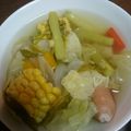 クックLJ2W4Q☆'s cooksnap of when they made 夏がいっぱいスープ野菜.