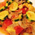 キキママ♪'s cooksnap of when they made ズッキーニとトマトの中華炒め.