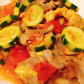 キキママ♪'s cooksnap of when they made ズッキーニとトマトの中華炒め.
