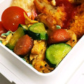 kiiyno's cooksnap of when they made お弁当にも！きのこときゅうりの卵炒め.