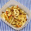 にきけん's cooksnap of when they made 蓮根と根菜きんぴら.