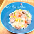 YUH♡ママ's cooksnap of when they made かける派★簡単ウィンナーベジシチュー.