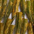 ♪じゅんちこ♪'s cooksnap of when they made ヘルシーおつまみ♪オクラのカレーマヨ焼き.