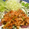 ohmagari's cooksnap of when they made ワンフライパン♬かじきソテー夏野菜ソース.