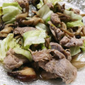 ねぞろ's cooksnap of when they made レンジで豚とキャベツと茸の柚子胡椒酒蒸し.