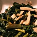★mari's cooksnap of when they made 簡単！空芯菜とエリンギのにんにく炒め.