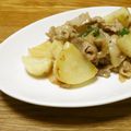 narimimama's cooksnap of when they made 豚肉と長芋のホクホク味噌炒め.
