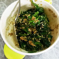 ぐーたら子☆'s cooksnap of when they made ほうれん草の胡麻和え.