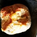 ミニうさモモ's cooksnap of when they made レンジ発酵 全粒粉ゴマクルミパン.