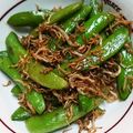 はるかのはは's cooksnap of when they made 御飯がすすむスナップえんどうのじゃこ炒め.